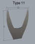 Preview: Light-Blade Type 11 inkl. Halter (55mm Aufnahme)